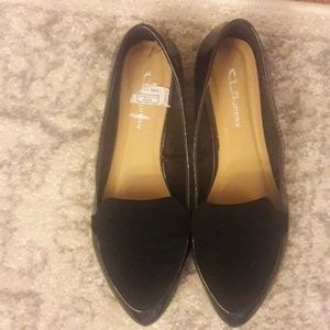 Black  flat shoes